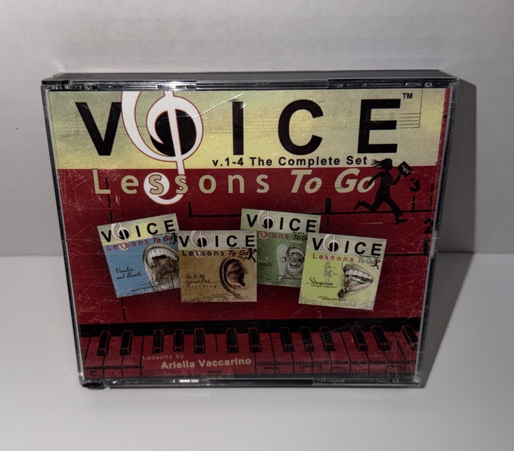 Ariella Vaccarino - Voice Lessons to Go 1-4 : Complete Set
